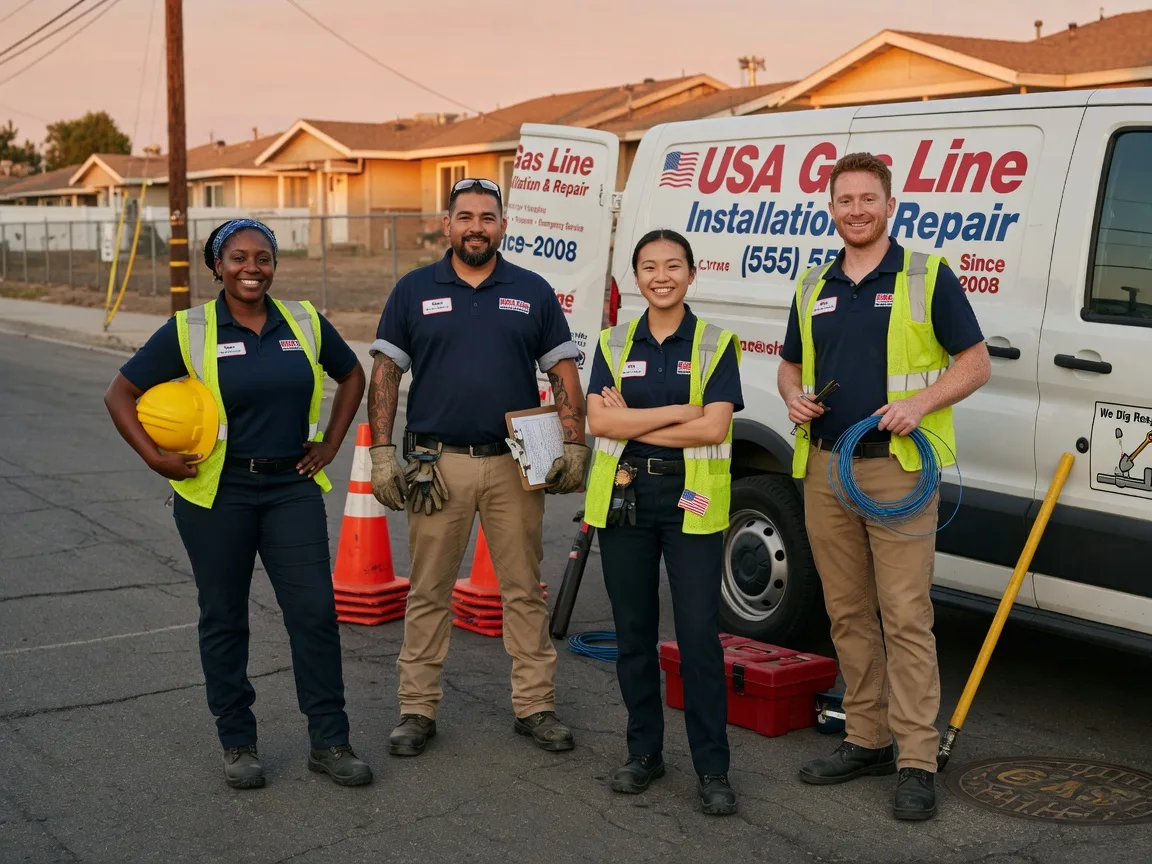 Gas Line Installation company in Alum Bridge, WV